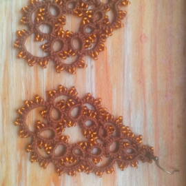 Серьги "Шоколад"