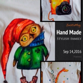 Роспись футболок