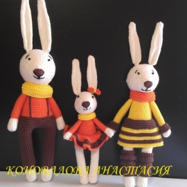 Семейка зайчиков