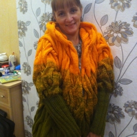 Кардиган с капюшоном по мотивам Лало