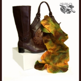 Шарф "ЯРКАЯ ОСЕНЬ"