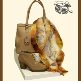 Шарф "ОСЕННЕЕ УТРО"