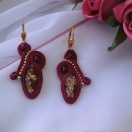 серьги * золотая осень*