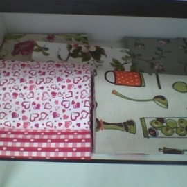 Ткань, кружево, ленты, сопутствующие товары для творчества