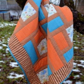 Одеяло детское "Игрушки",120х155см