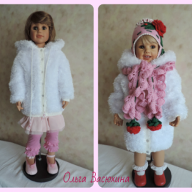 Курточка из пряжи "травка"