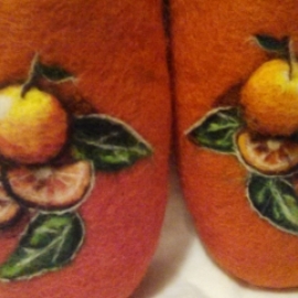 Тапочки "Апельсинки"