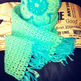 комплек шапка+ шарф или снуд