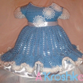 Платье "Снежинка"