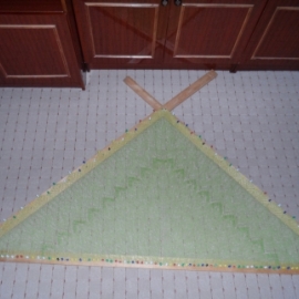 Шаль Жар-птица.