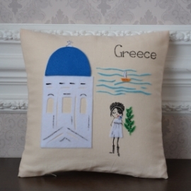 Подушка "Греция"