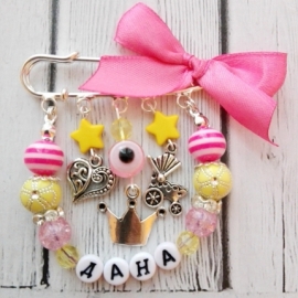 Детская именная брошь