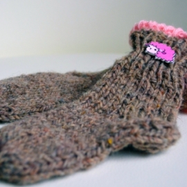 Детские носочки шерстяные