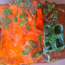 Домик - подсвечник