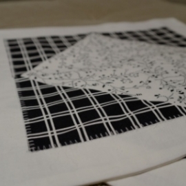 Набор сервировочных салфеток "Морозные узоры"