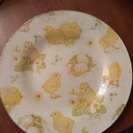 Тарелка пасхальная