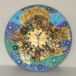 Часы "Сказочная рыба"