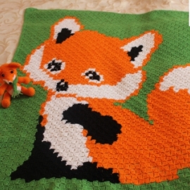 Плед "Лисёнок"