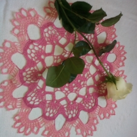 Салфетка "Розовое удовольствие"