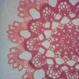 Салфетка "Розовое удовольствие"