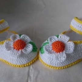 Туфельки с цветочком