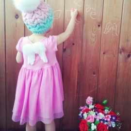 Мк по для новичков по вязанию шапочки с градиентом