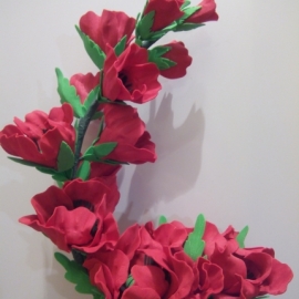 Интерьерная композиция "Маки"