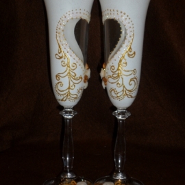 Свадебные бокалы 2