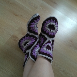 Сапожки на войлочной подошве