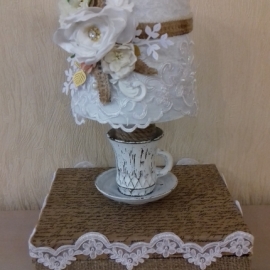 Декоративный торшер