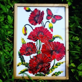 Картина на стекле