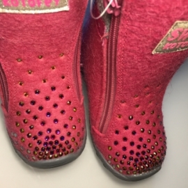 Сапоги Котофей со стразами