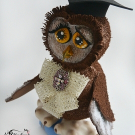 "Совушка из фоамирана".видео-мастер-класс. мк