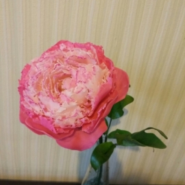 Цветок из холодного фарфора