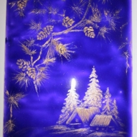 Оригинальная открытка "Сказочный лес"