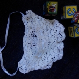 Ажурный чепчик.