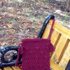 Сумочка " Винная ягода"