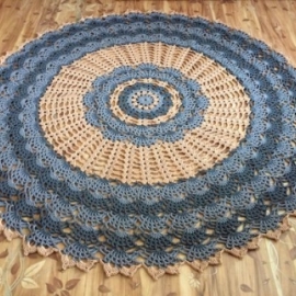 Ковер крючком "Biskvit"