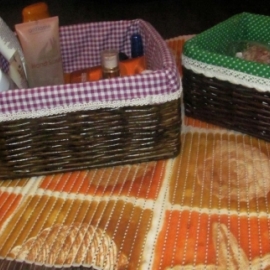 плетеная корзина