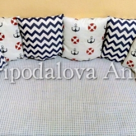Бортики в морском стиле
