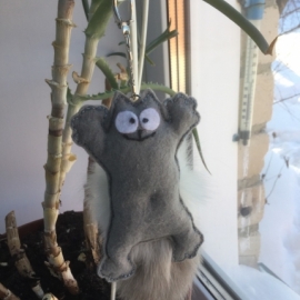 Брелок для ключей "Кот Саймон"