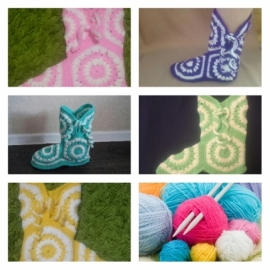 Домашние сапожки