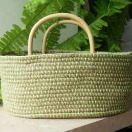 Корзина из джута