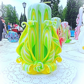 Резные свечи