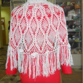 шаль - накидка "Северное сияние"