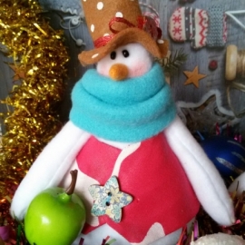 снеговик сувенир