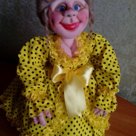 кукла на чайник.капрон.сентипон.