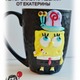 Кружка с декором