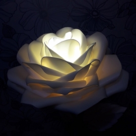 Роза-светильник