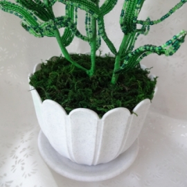 Гелениум из бисера